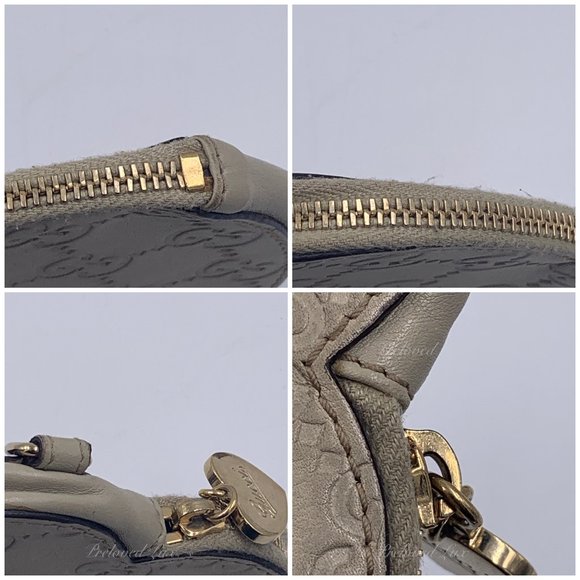 Authentic Gucci GG logo Monogram Heart Coin Case - Picture 6 of 15